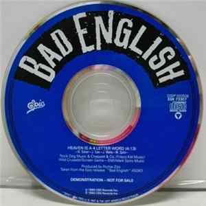 Bad English - Heaven Is A 4 Letter Word Album